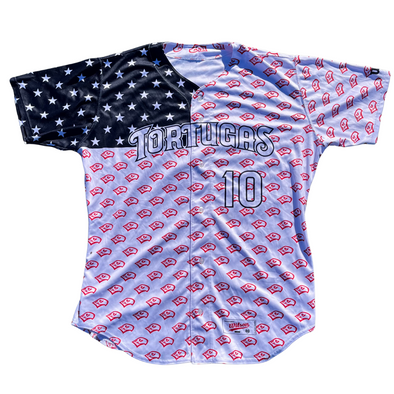 2024 GAME WORN PATRIOTIC JERSEY