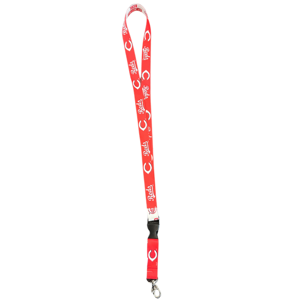 CINCINNATI REDS REVERSIBLE LANYARD