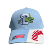 YOUTH BLUE BASEBALL STITCHES CAP