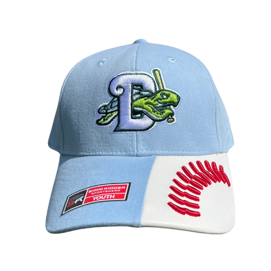 YOUTH BLUE BASEBALL STITCHES CAP