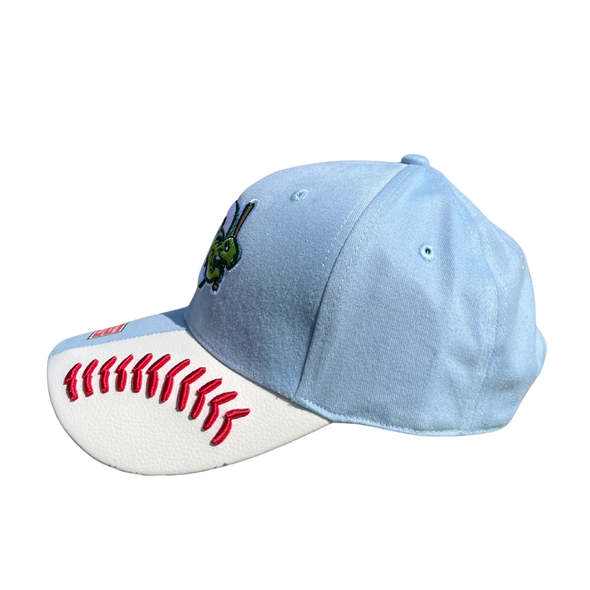 YOUTH BLUE BASEBALL STITCHES CAP